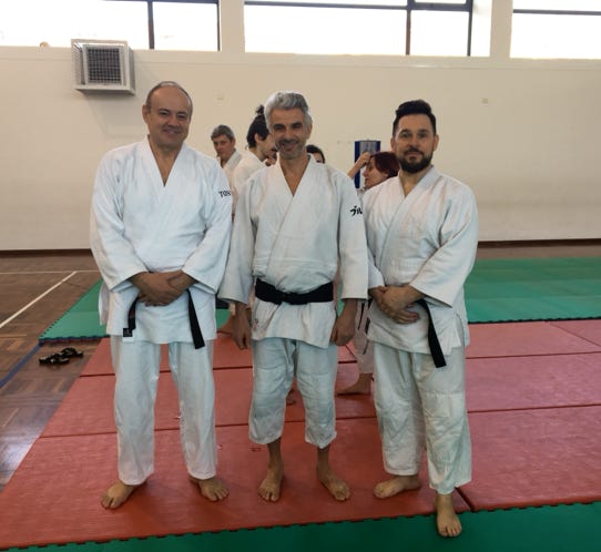 Aikido prticasto con diversi maestri